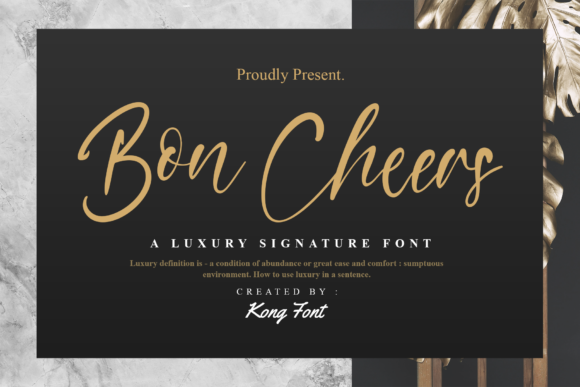 Bon Cheers Font: Playful Typography for Makers
