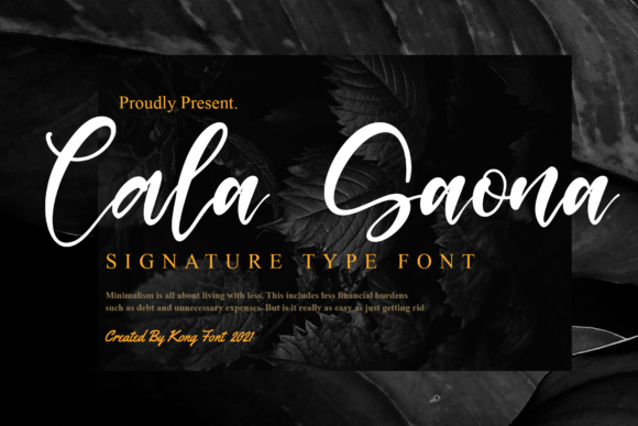 Cala Saona: A Playful Script Font