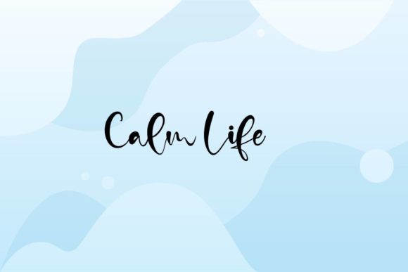 Calm Life Font for Business