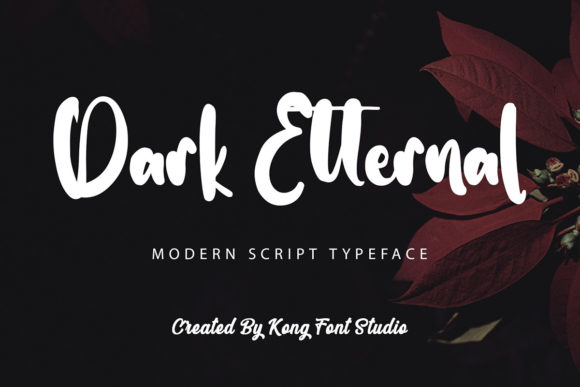 Dark Ethernal: A Playful Script for Branding