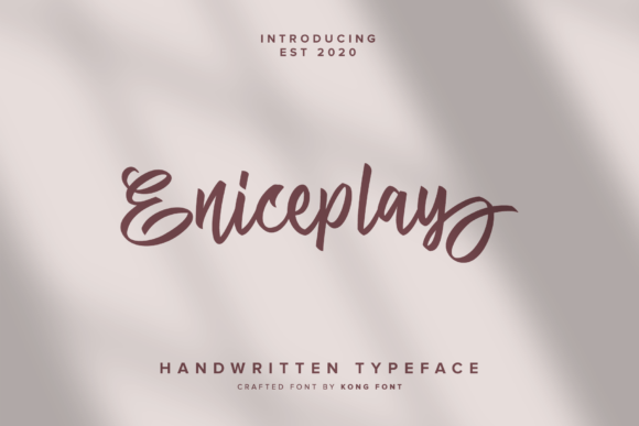 Eniceplay: A Playful Font for Marketers