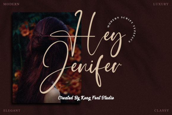 Hey Jenifer: A Creative Font for Real Projects