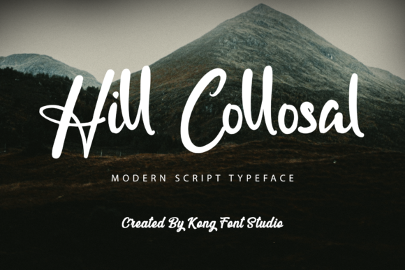 Hill Collosal: A Playful Script Font