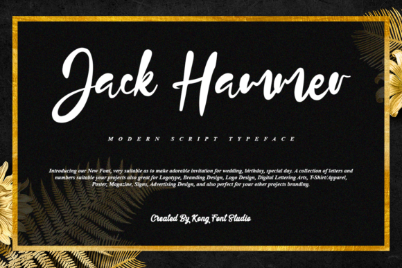 Jack Hammer: A Bold Font for Digital Campaigns