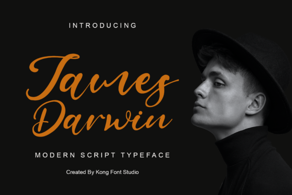 James Darwin Font for Creative Makers