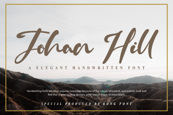 Johan Hill Font Review