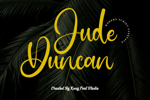 Jude Duncan Font Review