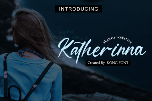 Katherinna: A Modern Script Font for Editorial Design