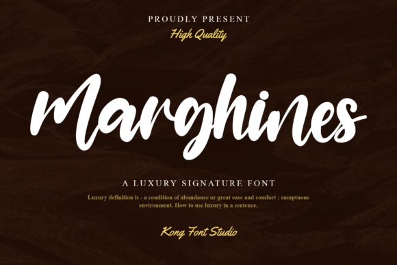 Marghines: A Playful Font for Handmade Creators
