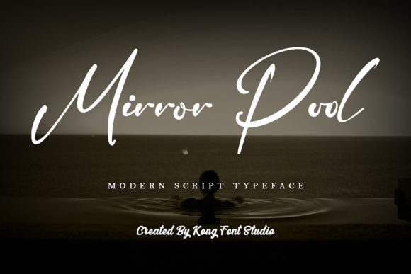 Mirror Pool Font for Web Design