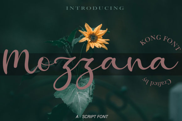 Mozzana: A Playful Script Font for Modern Design