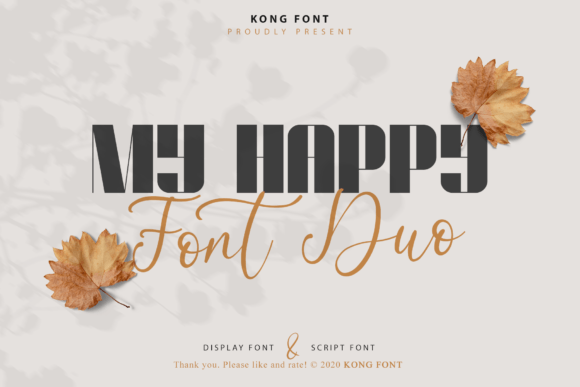 My Happy Font for Creative Makers