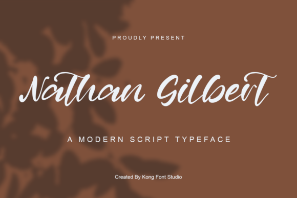 Nathan Gilbert Font for Editorial Design