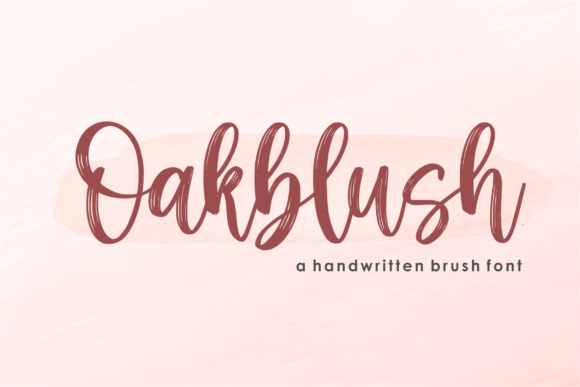 Oakblush: A Delightful Script Font