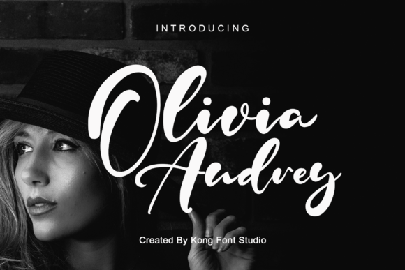 Olivia Audrey Font for Web Design