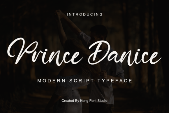 Prince Danice Font for Web Design