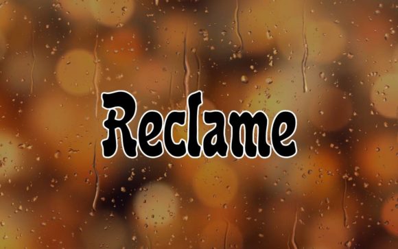 Reclame: A Flowing Font for Editorial Design