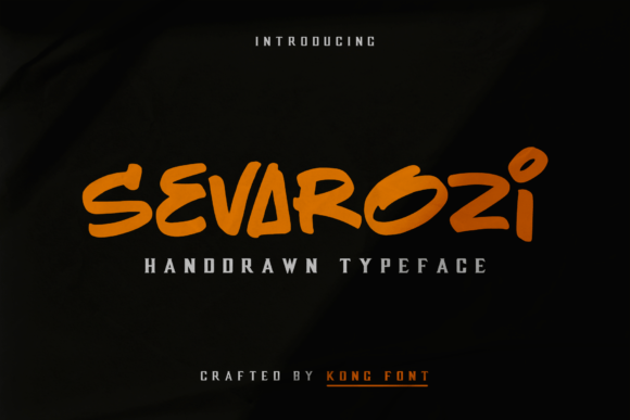 Sevarozi: A Bold Handwritten Font for Web Design