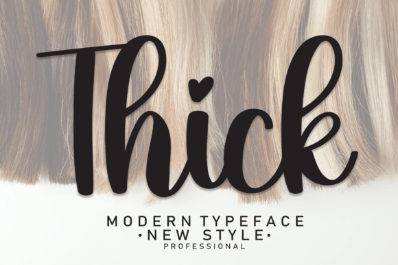 Thick: A Bold Font for Digital Marketing