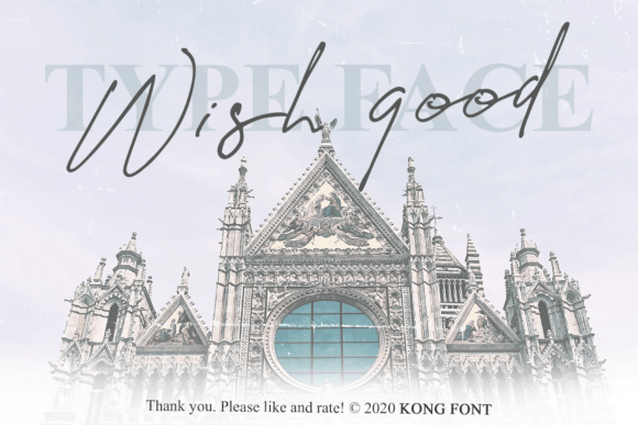 Wish Good: A Playful Script Font